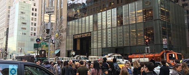 У Trump Tower установили грузовики с песком для защиты от теракта