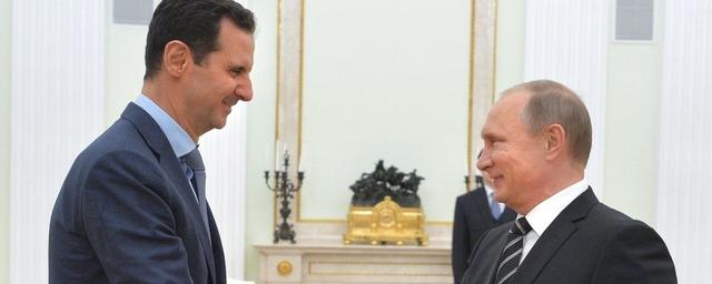 Владимир Путин предложил помощь президенту Сирии Асаду в ликвидации последствий землетрясения