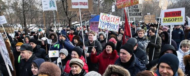 Полиция отпустила задержанных активистов движения парка «Торфянка»