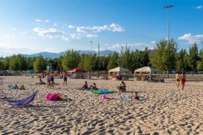 В Липецке ввели временный запрет на купание на Центральном пляже