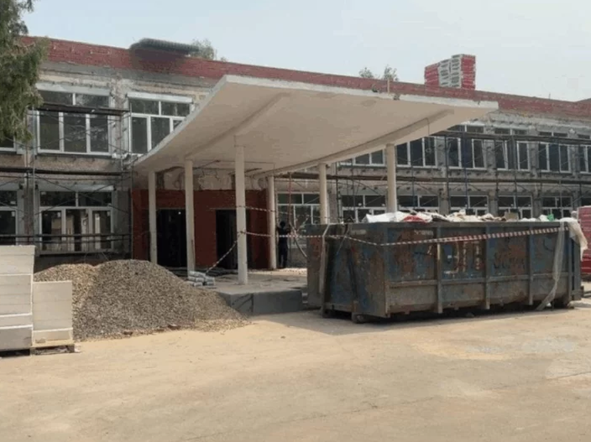 Капремонт ивантеевской гимназии №3 Городского округа Пушкинский готов на 42%