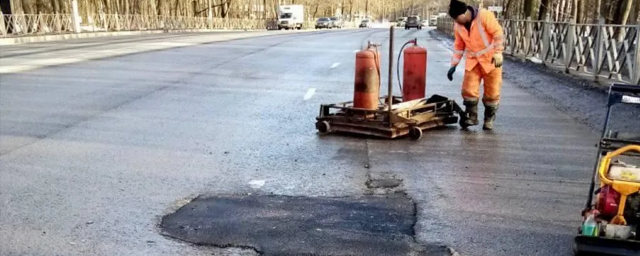 В Красногорске за неделю отремонтировали еще 65 дорожных ям