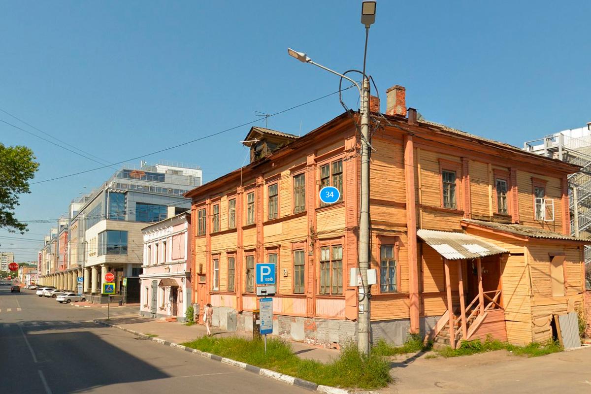 В центре Нижнего Новгорода снесут аварийный дом 1917 года