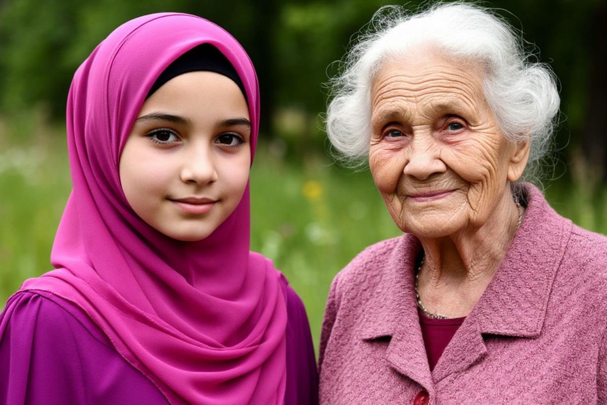 Девушка в хиджабе спровоцировала пожилую женщину для создания скандального контента