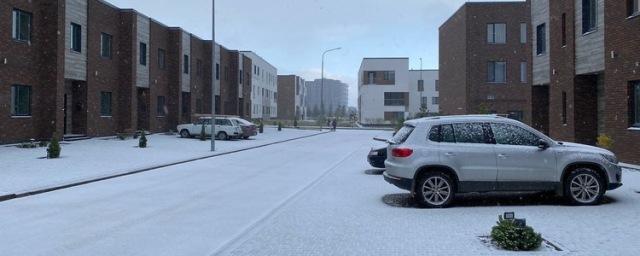В Республике Татарстан выпал первый снег