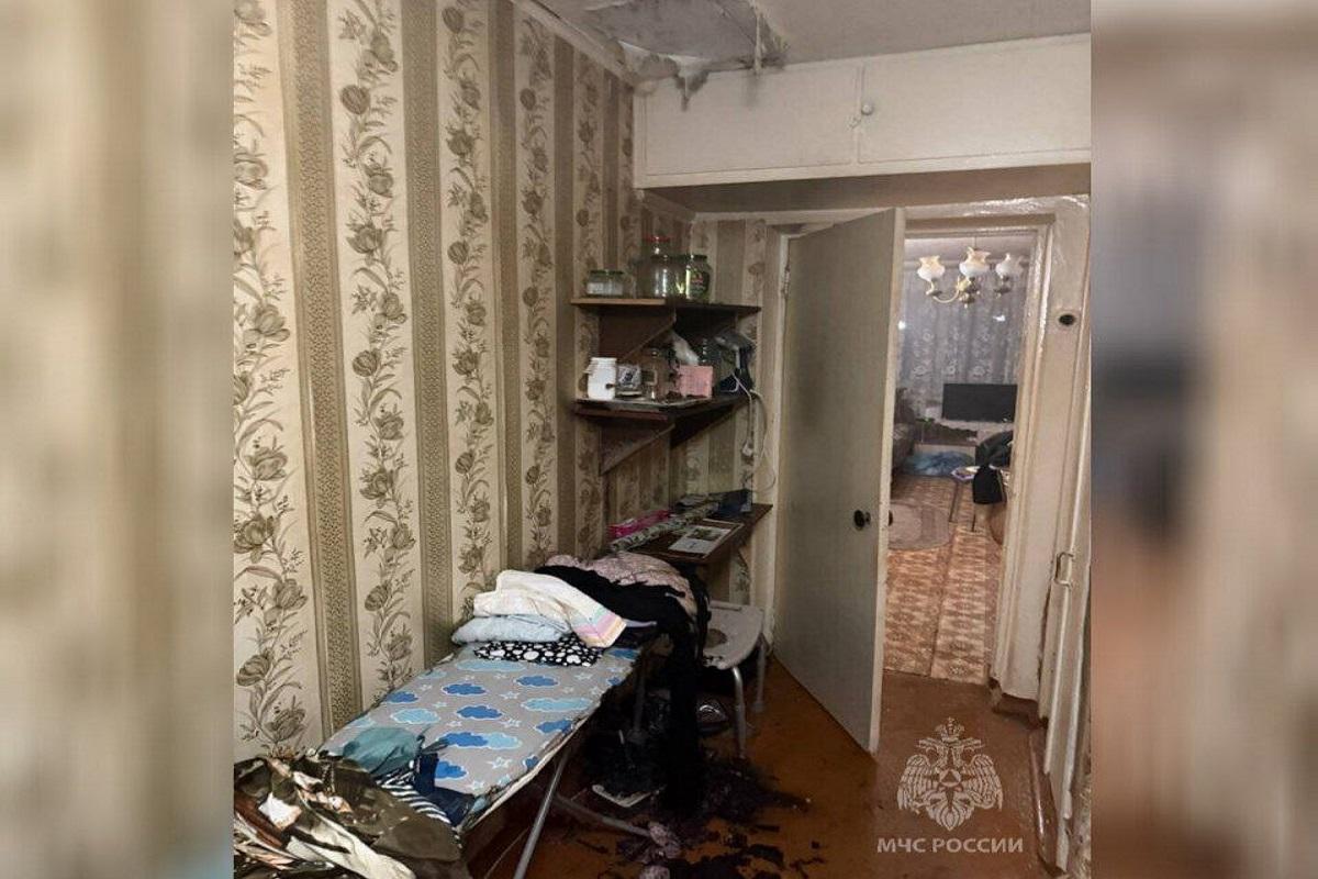 В Дзержинске произошел пожар из-за фейерверка