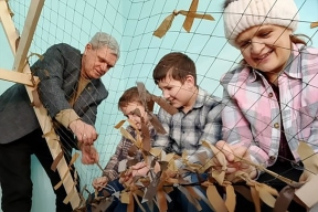 Еще один пункт плетения маскировочных сетей появился в ЕАО