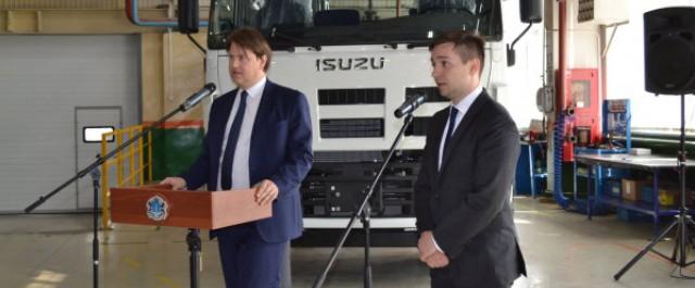 В Ульяновске открыли завод по производству тяжелых грузовиков ISUZU