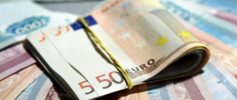 Евро превысил 91 рубль впервые с 16 ноября
