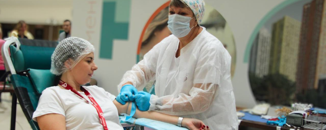 33 жителя г.о. Красногорск сдали 9 литров крови в День донора