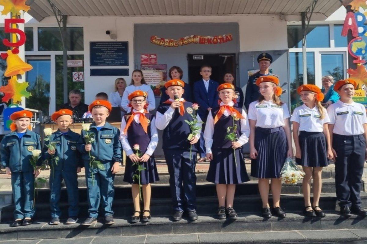 В Костроме открыли четыре новых кадетских класса для изучения пожарно-спасательного дела