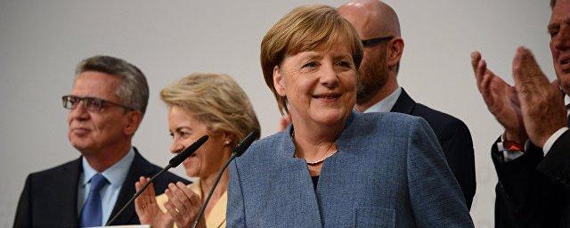 Канцлер Германии Ангела Меркель была переизбрана в бундестаг