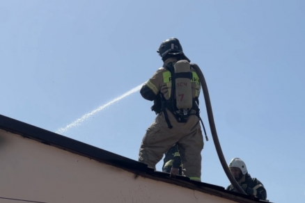 В Москве на Новослободской улице загорелся медцентр