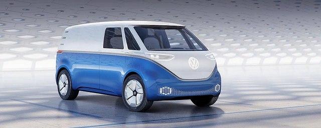 Volkswagen презентовал электофургон I.D. Buzz Cargo