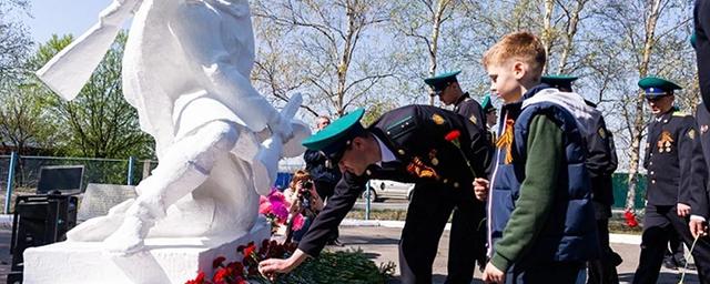 В Хабаровском крае установили памятник Герою Советского Союза Никите Карацупе