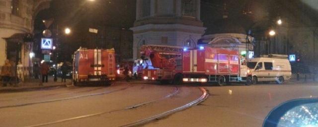 В Центральном районе Петербурга произошел пожар в жилом доме