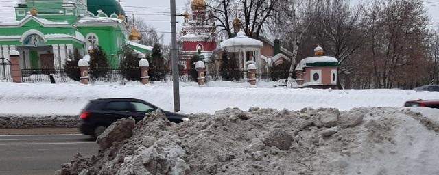 В Ижевске оштрафовали подрядчиков по уборке снега
