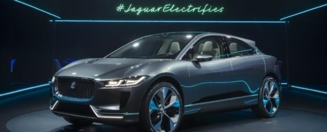 Jaguar представил в Лос-Анджелесе электрокроссовер I-Pace