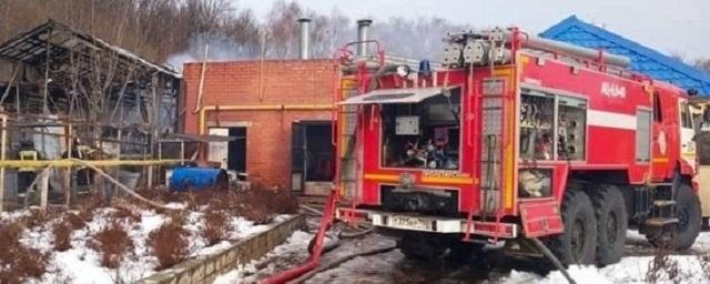 В Подмосковье пожарный погиб при взрыве баллона в теплице