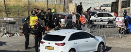 Неизвестный водитель попытался сбить шестерых полицейских в Израиле