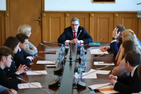 «Нам нужны интеллектуалы, визионеры и пассионарии»: Губернатор Георгий Филимонов встретился в МГИМО со студентами из Вологодской области