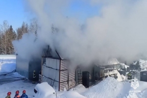 Утром 4 марта в агропромышленном парке Завьяловского района Удмуртии произошел пожар