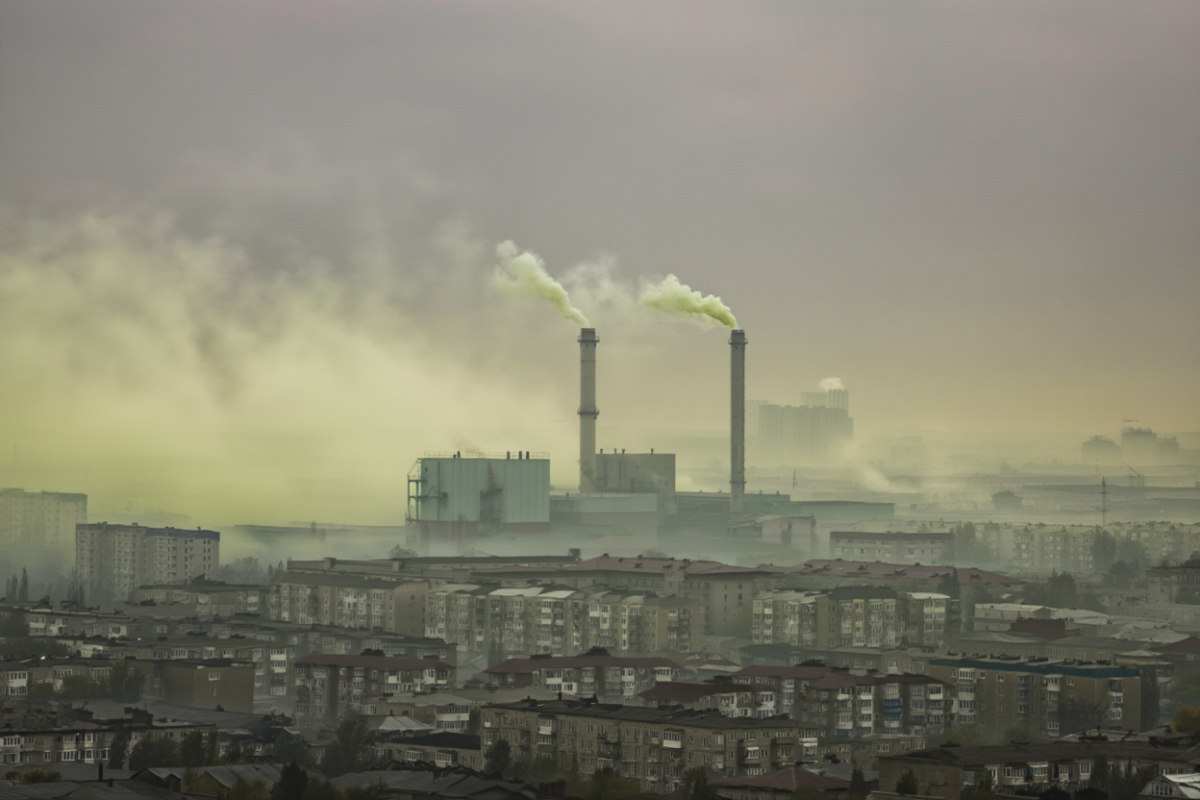 Центр экологии сообщил о загрязнении воздуха в нескольких районах Краснодара