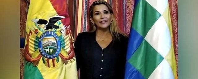 Жанин Аньес стала временным президентом Боливии