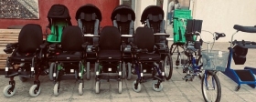 В Калмыкии 14 детей-инвалидов бесплатно получили от «Лукойла» техсредства реабилитации