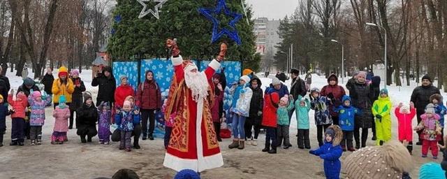 Во всех дворах и районах Ярославля состоялись новогодние елки