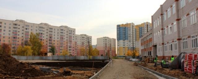 В Иваново строительство 36-й гимназии близится к завершению