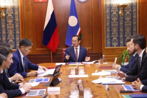 Айсен Николаев: Якутия получила более 10 млрд рублей на строительство моста через Лену и развитие инженерных сетей