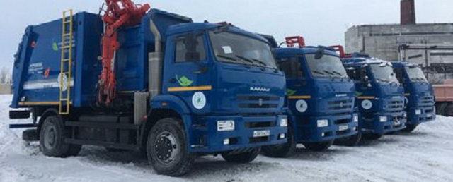 В Коми поступили мусоровозы на газомоторном топливе