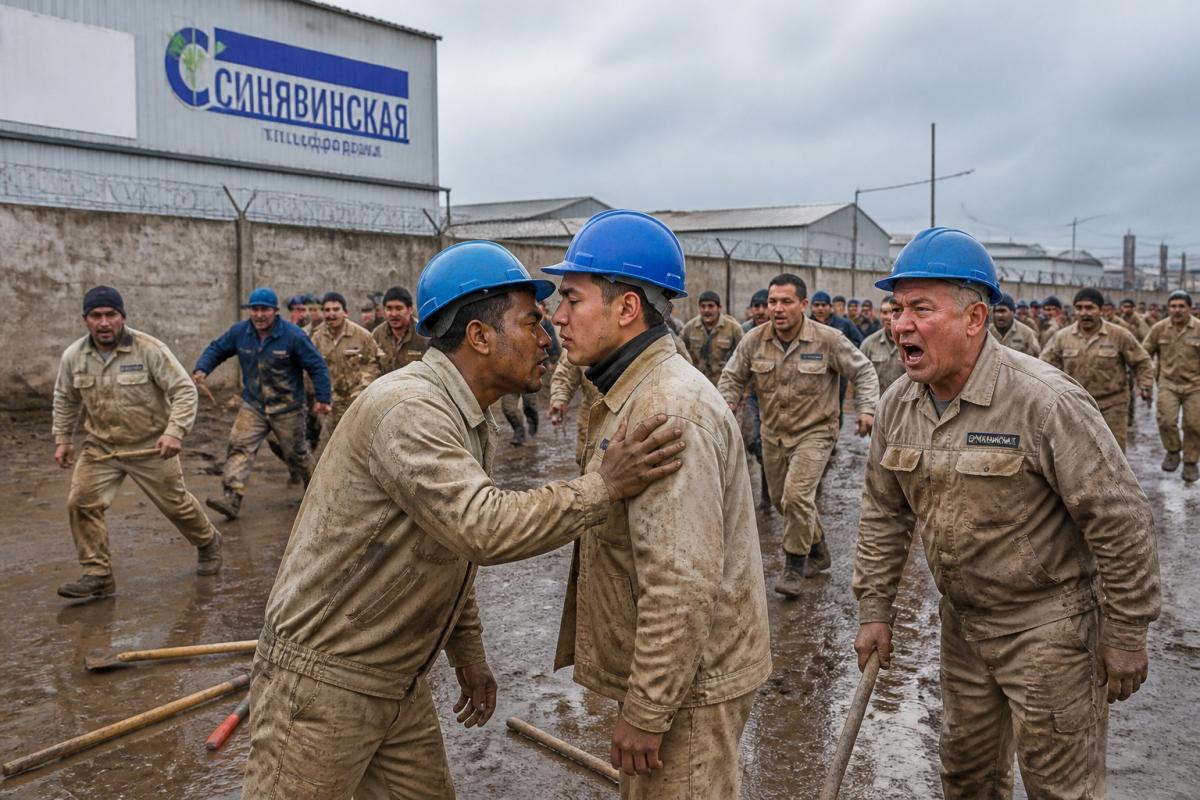 ОМОН, десять скорых и семеро тяжелораненых: побоище мигрантов на птицефабрике под Петербургом