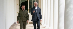 Biden and Zelensky met at the White House