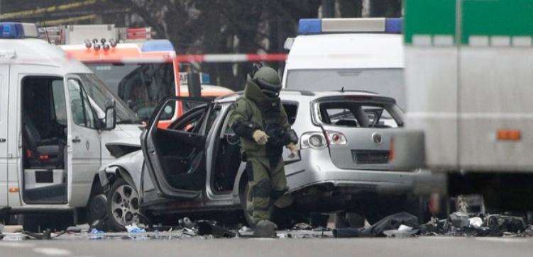 Полиция Берлина не считает взрыв автомобиля в городе терактом