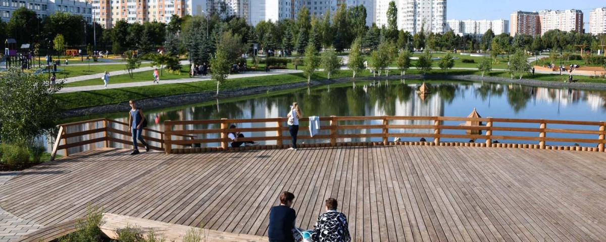 Собянин открыл самый большой московский парк за пределами МКАД