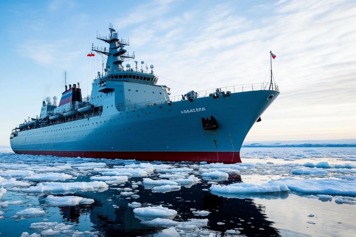 Исторический рекорд в Арктике: восемь атомных гигантов впервые одновременно расчищают путь по Севморпути