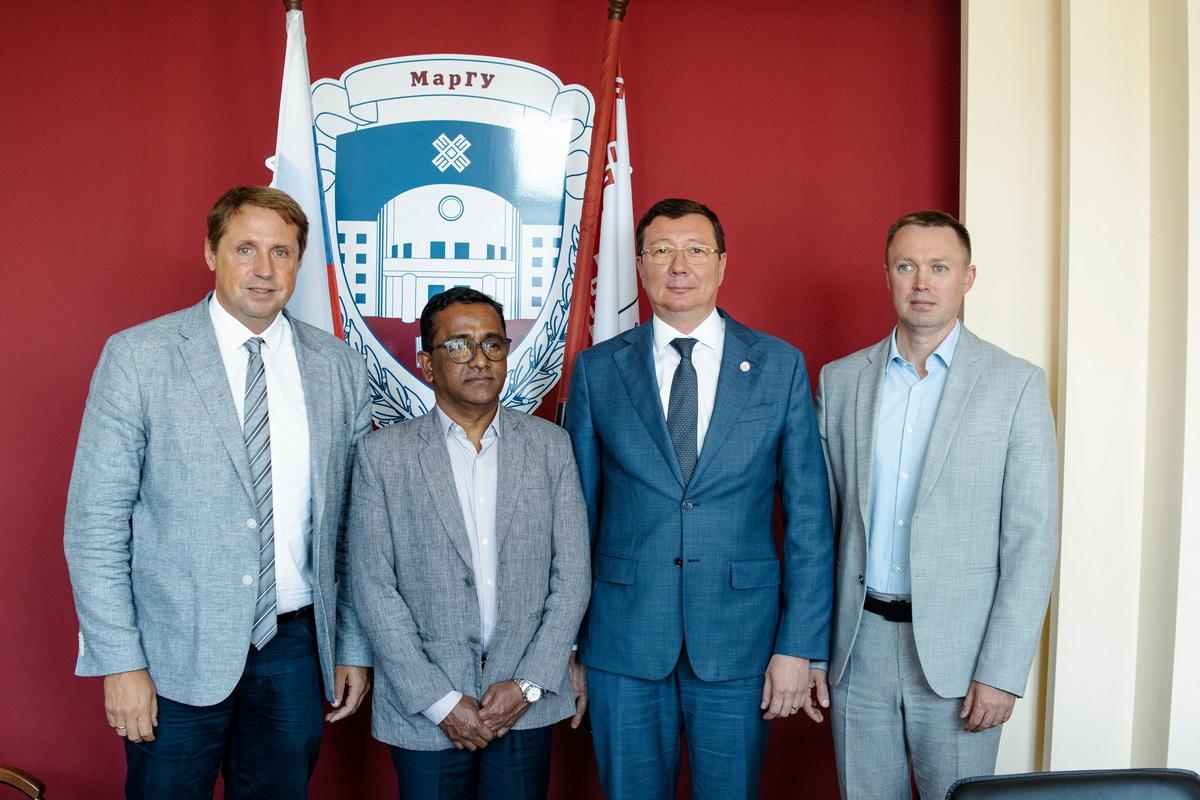 Марийский госуниверситет подписал соглашение с индийской медицинской организацией