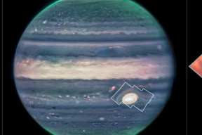 Астрономы заметили странные светящиеся объекты над Юпитером