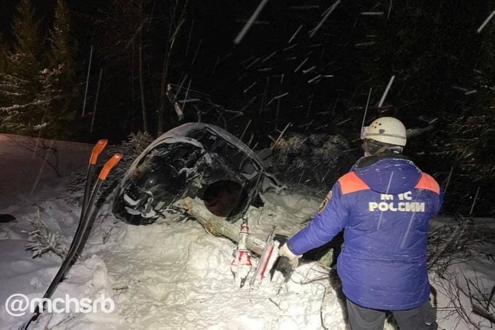 Скончался второй пострадавший при крушении вертолета в Башкирии