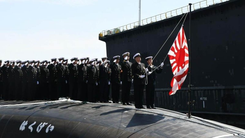 Японские ВМС пополнились первой неатомной подводной лодкой нового поколения типа Taigei