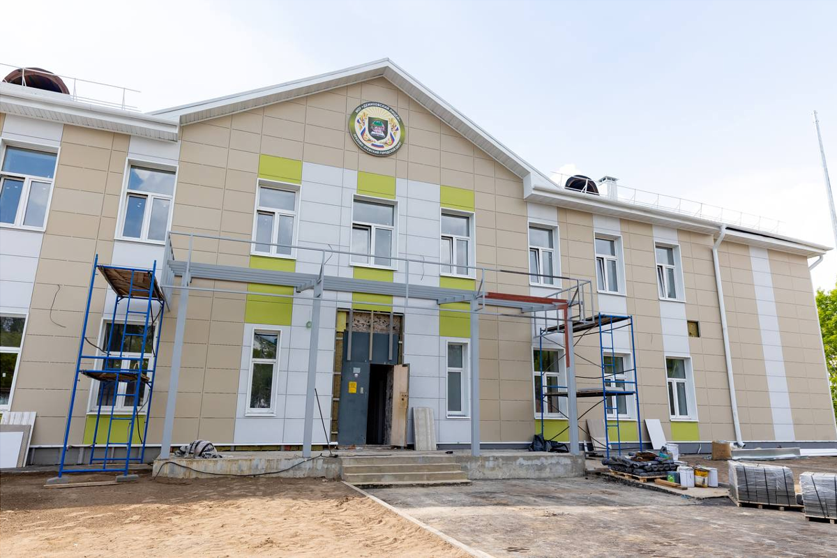В Орехово-Зуевском городском округе завершают ремонт Демиховского лицея