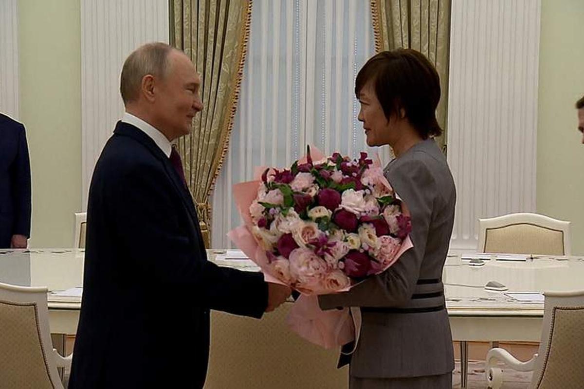 Путин встретился с вдовой премьера Японии Абэ