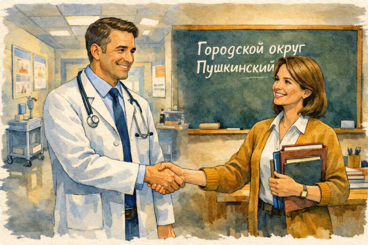 От премий до предоставления жилья: В Городском округе Пушкинский напомнили о мерах по привлечению квалифицированных врачей и педагогов