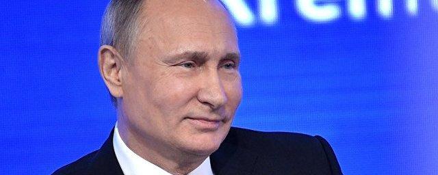 Президент РФ Владимир Путин поздравил с Новым годом мировых лидеров