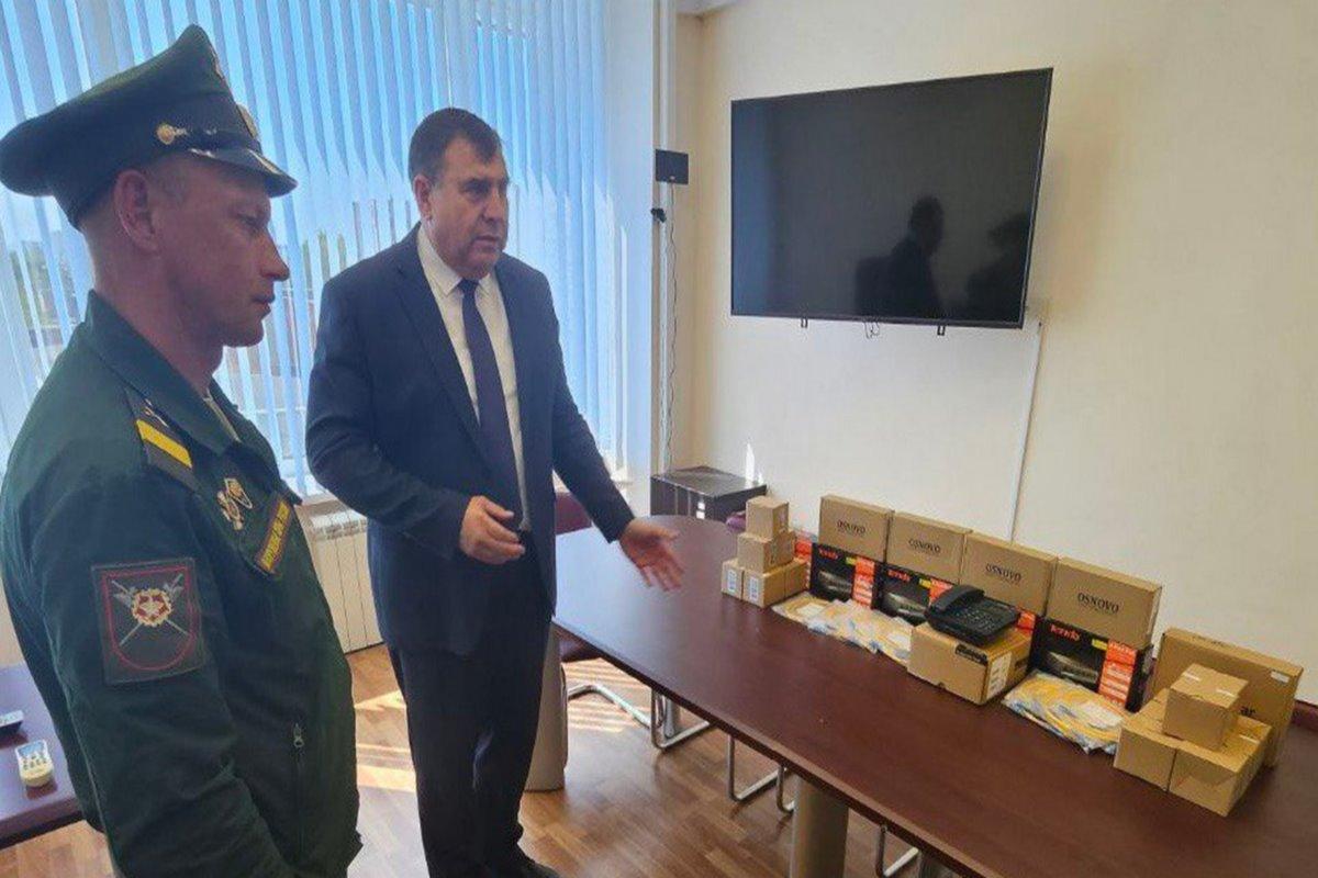 В Челябинской области артиллеристы получили в свое распоряжение новую систему видеонаблюдения