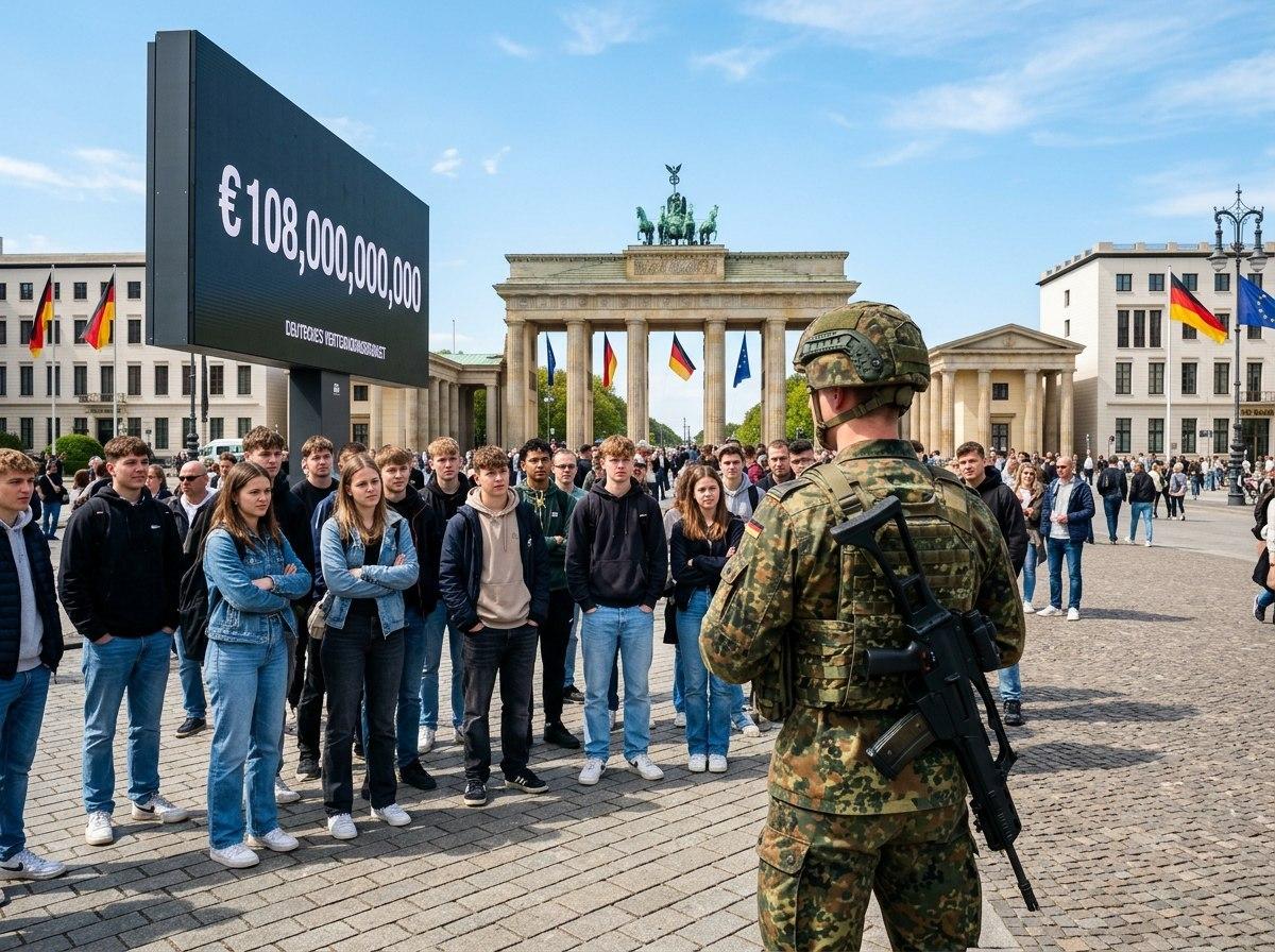 108 миллиардов евро на войну. Германия хочет лучшую армию Европы. Но кто в неё пойдёт?