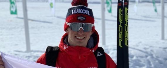 Уроженец Вологодской области получил титул чемпиона России в мужской лыжной эстафете