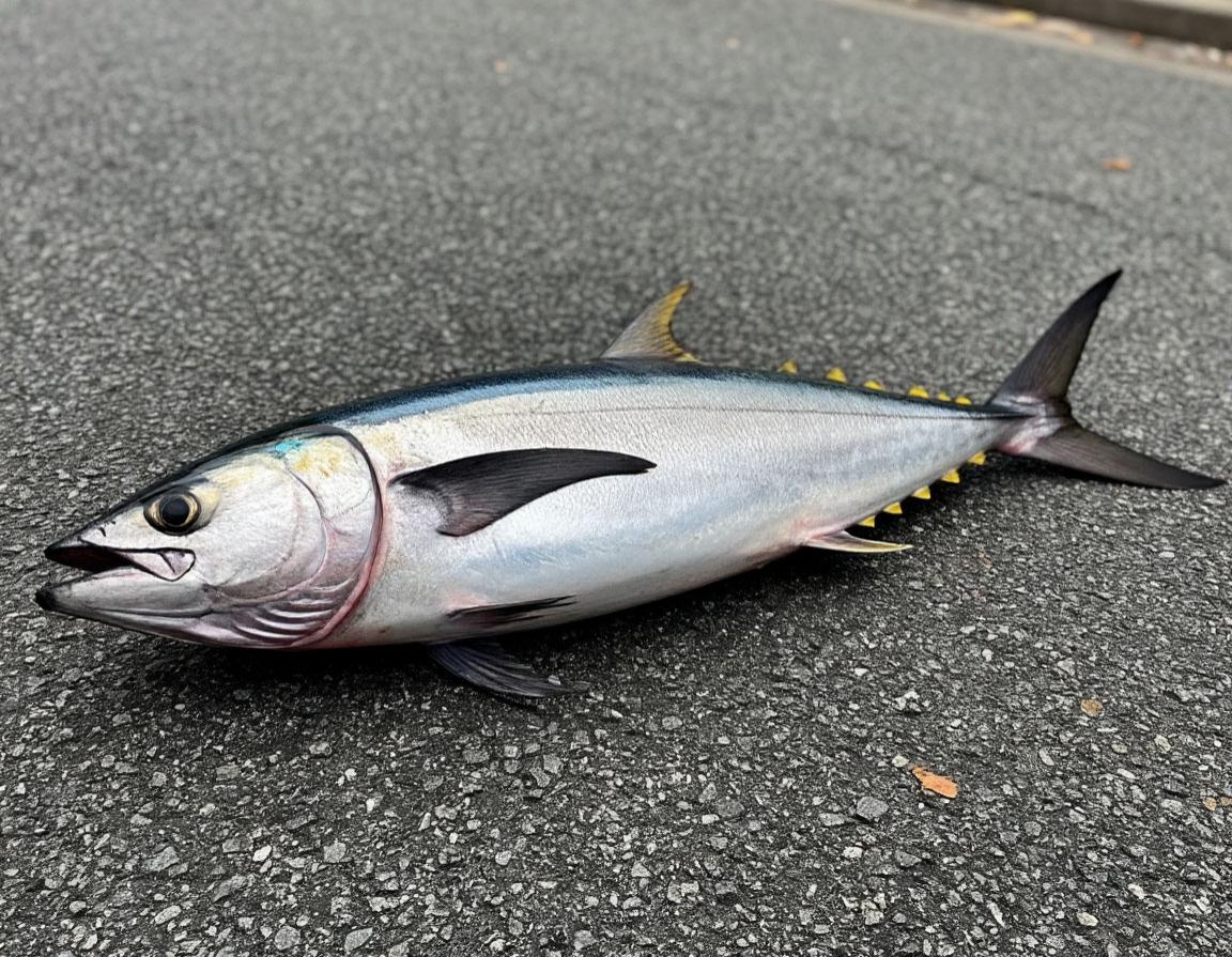 «Рухнул на голову»: 40-килограммовый тунец отправил мужчину в больницу